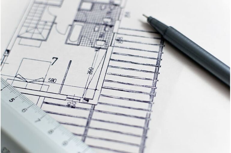 architecture-blueprint-floor-plan-construction